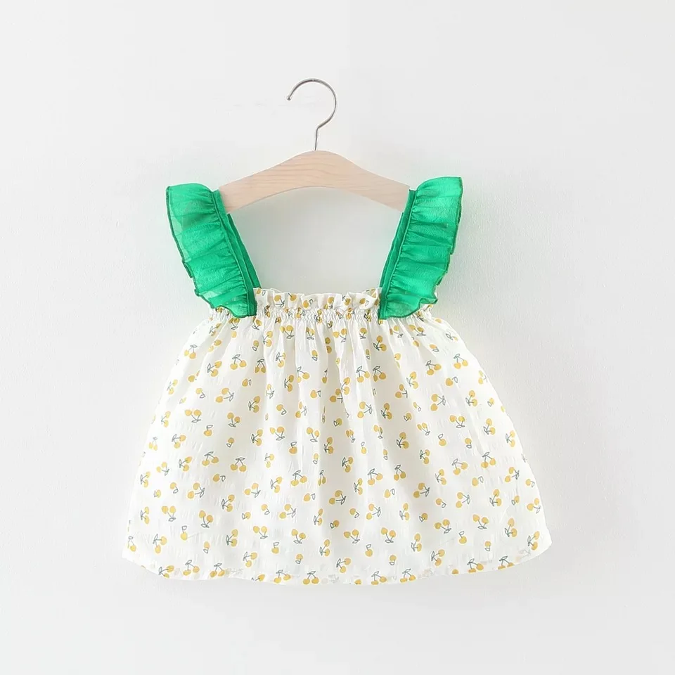 BNWIGE/летнее платье с короткими рукавами для маленьких девочек; платье на крестины и День рождения; платья для новорожденных; повседневная одежда для детей