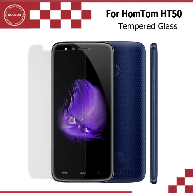 Ocolor для 5 дюйма HOMTOM HT50 закаленное Стекло фильм спереди Экран Защитная против