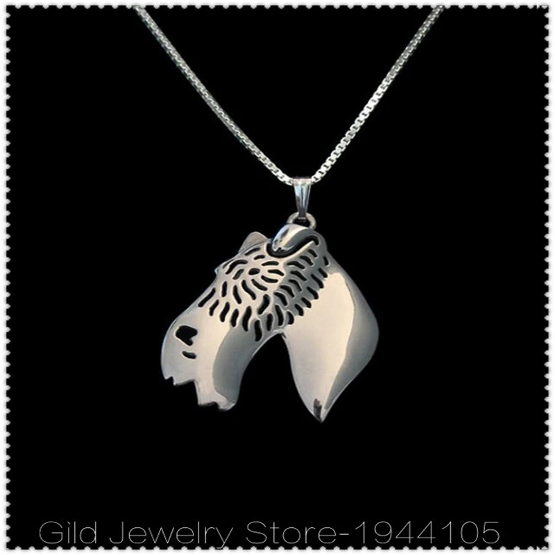 Хиппи шикарный лиса ожерелье с терьером и кулонами Щенок Pet терьер собака Чокеры