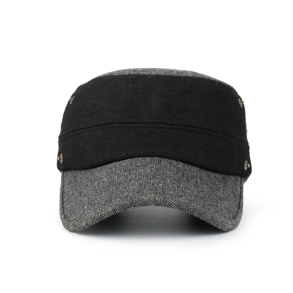 Новая зимняя Регулируемая Кепка Joymay унисекс военные шапки модная повседневная