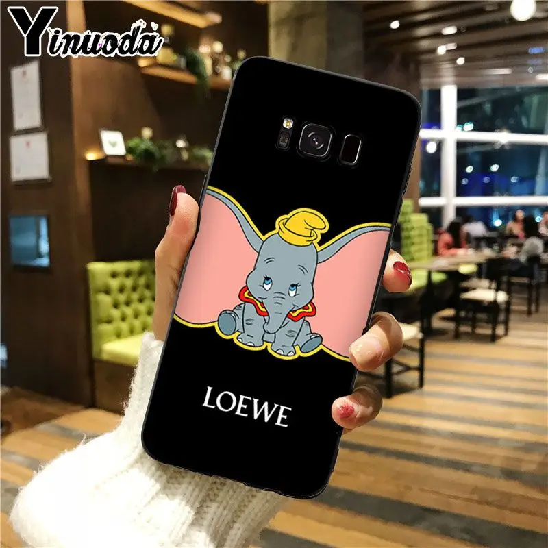 Yinuoda Дамбо с милым дизайном аксессуары для мобильного телефона чехол Galaxy S6 edge plus s7