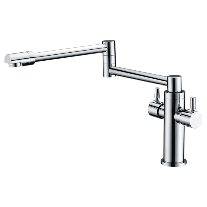 

Germany BMD304 stainless steel kitchen sink faucet 360 degree rotating folding hot and cold water faucet