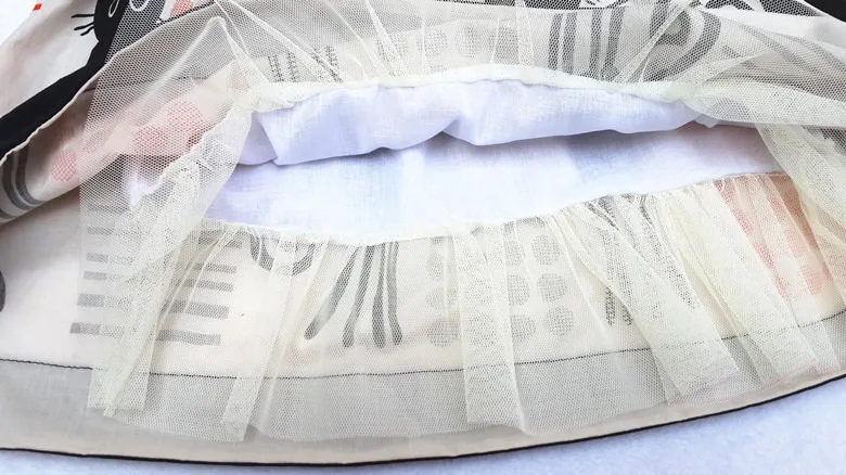 Hot 2016 Lovely Girls Princess Dress Baby Kids children Sleeveless Cat Belt Party Tulle One-piees Cute Summer Dresses 2-7Y | Детская