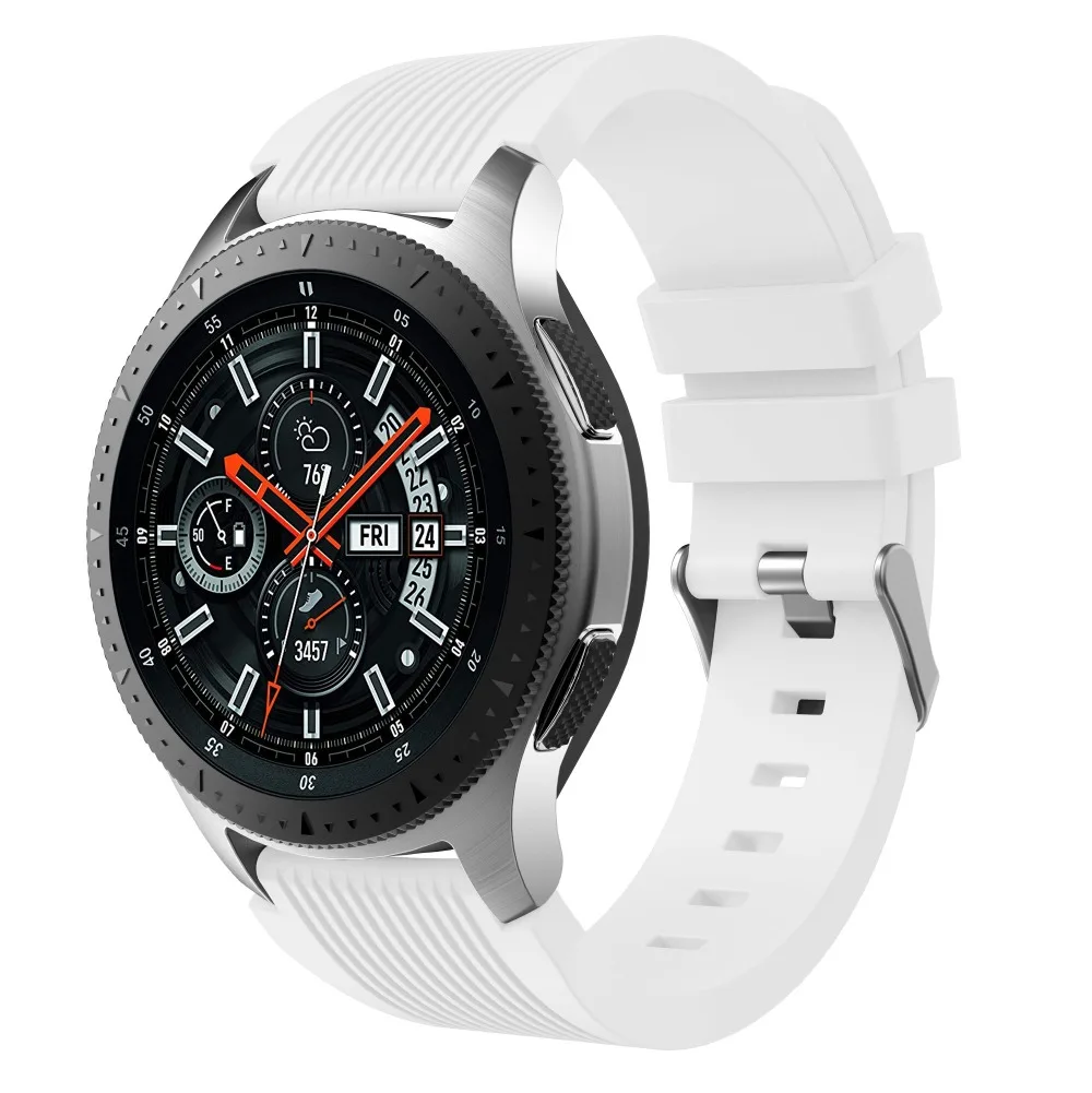 22 мм ремешок для часов для samsung galaxy Watch 46 мм gear S3 Frontier/классический спортивный силиконовый браслет для часов для huawei GT 2