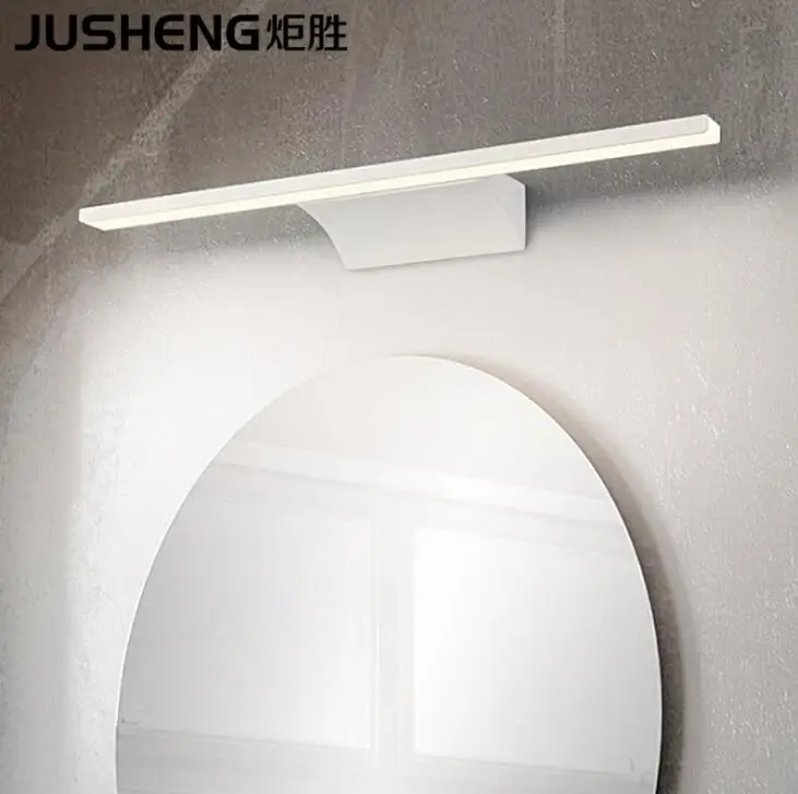 Светодиодный зеркало фары простой современный ванная комната лампа
