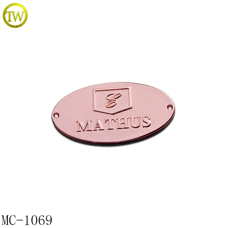 44 звена оплаты заказа на заказ металлическая этикетка для одежды от