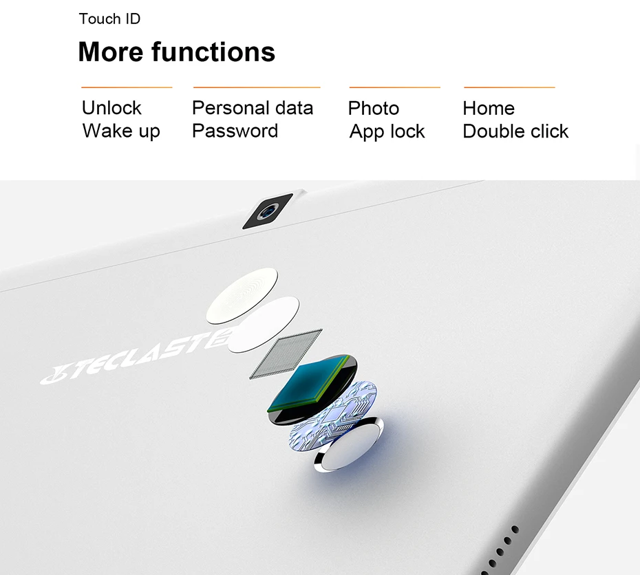 Teclast Master T10 10,1 дюймов планшетный ПК Android 7,0 MTK8176 Hexa Core 1,7 ГГц 4 Гб ОЗУ 64 Гб ПЗУ датчик отпечатков пальцев двойной WiFi OTG