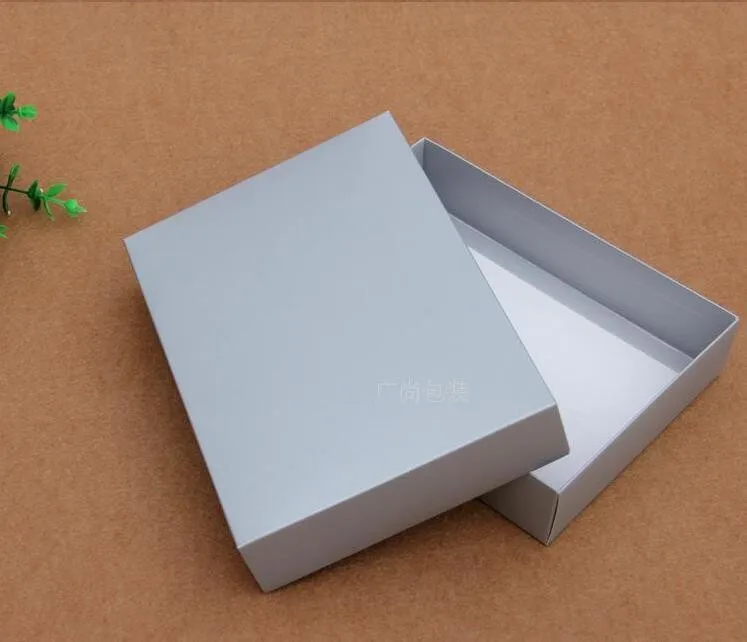 10 шт./лот Высококачественная пустая подарочная упаковочная коробка черная для