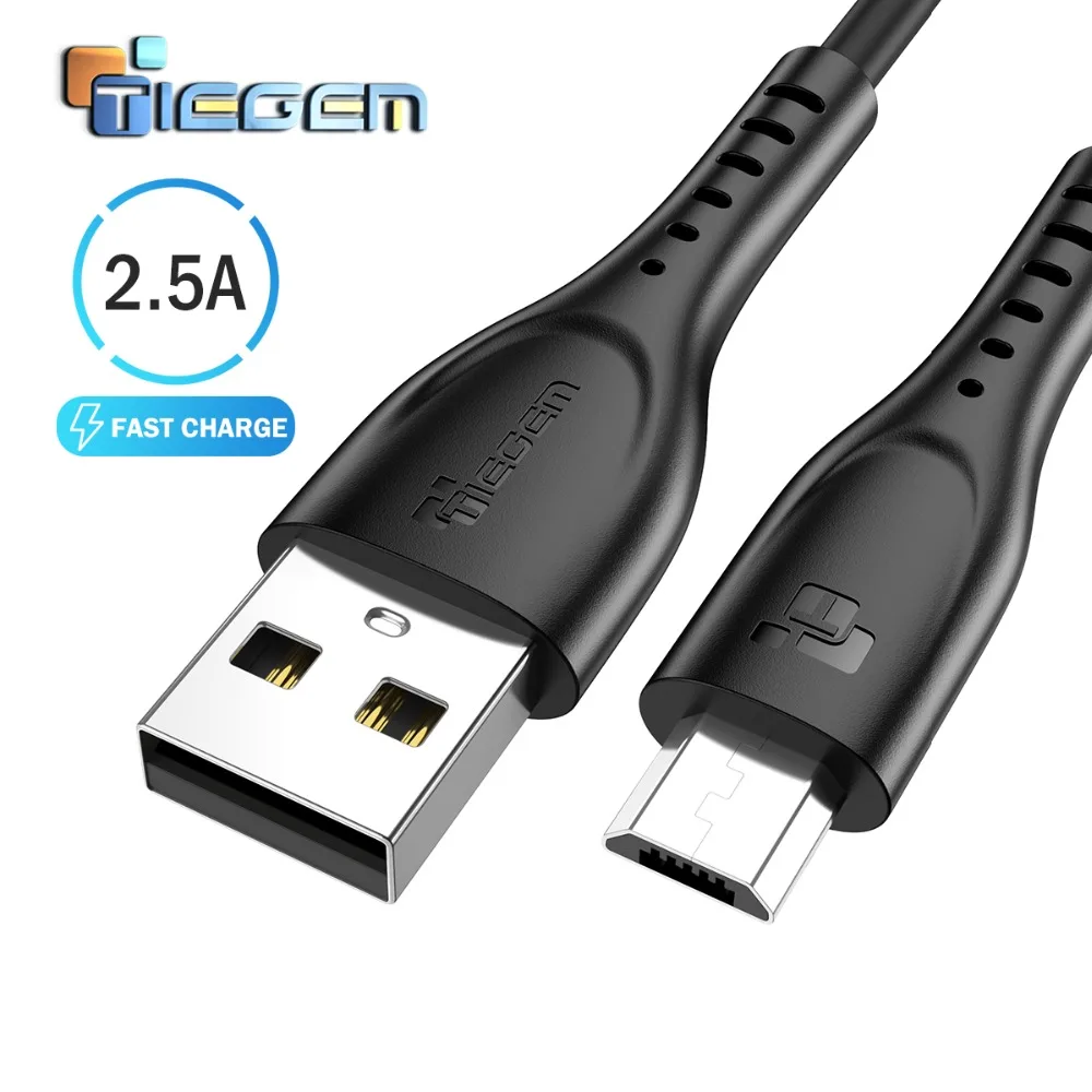 

TIEGEM Micro USB Cable 1m 2m for Xiaomi Redmi Note Fast Charging Mobile Phone USB Charger Data Cable for Samsung S7/S6/S4/S3