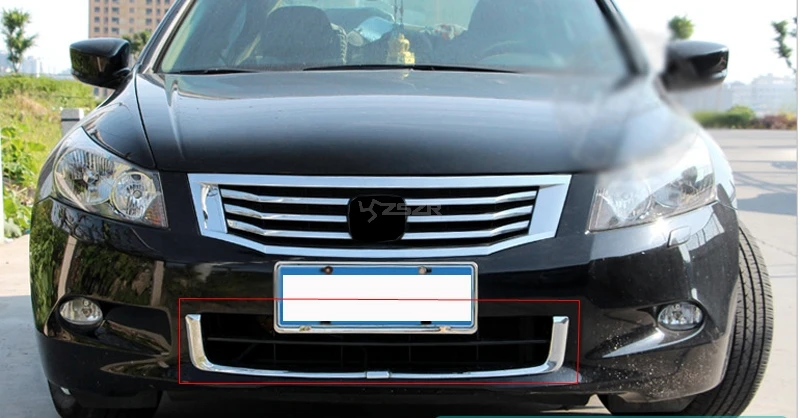 Отделка для стайлинга автомобиля хромированная U-образная Передняя Нижняя