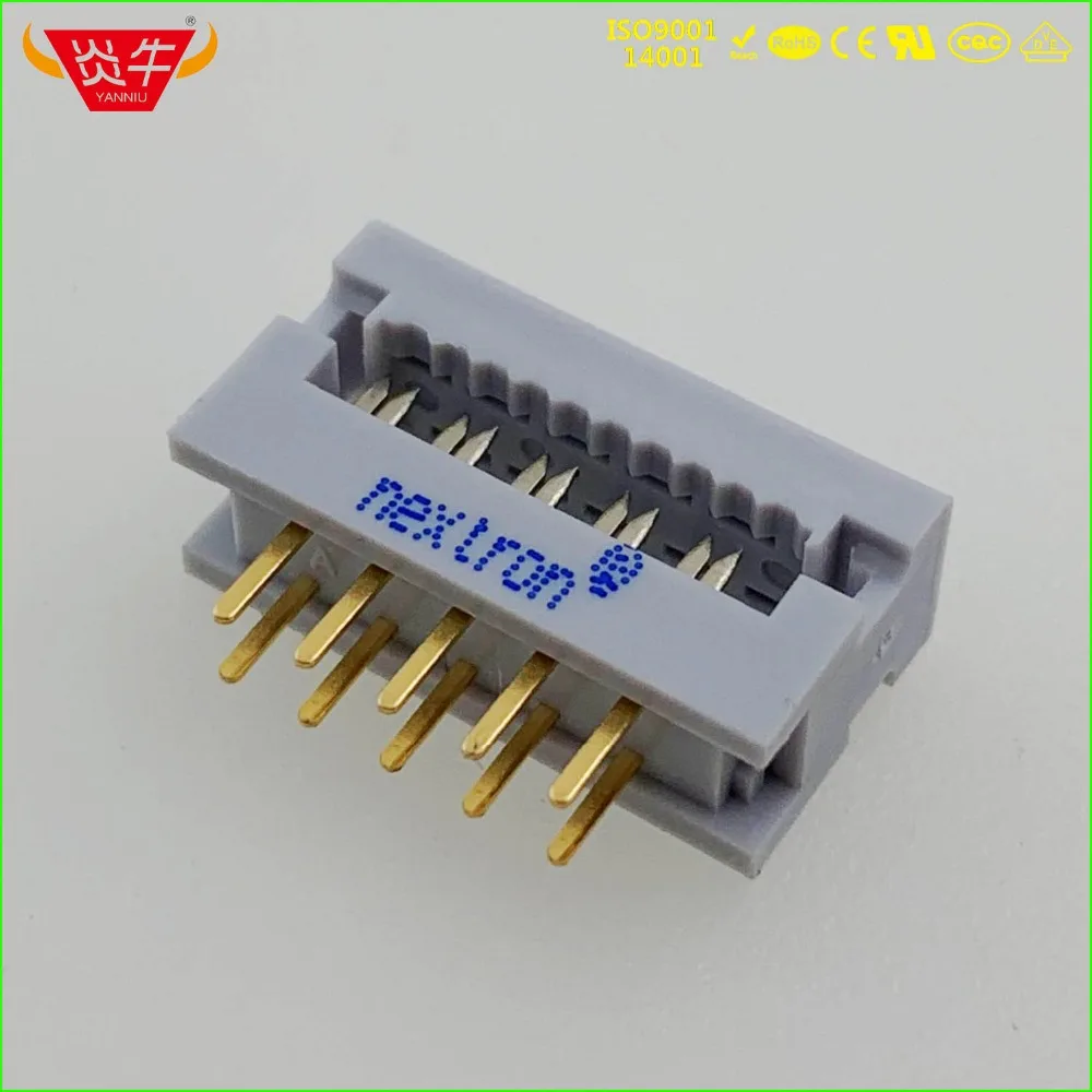 Фонарь 2 54 мм шаг 2*5P 10 контактный разъем разъемы IDC ISP JTAG HEADER для плоского