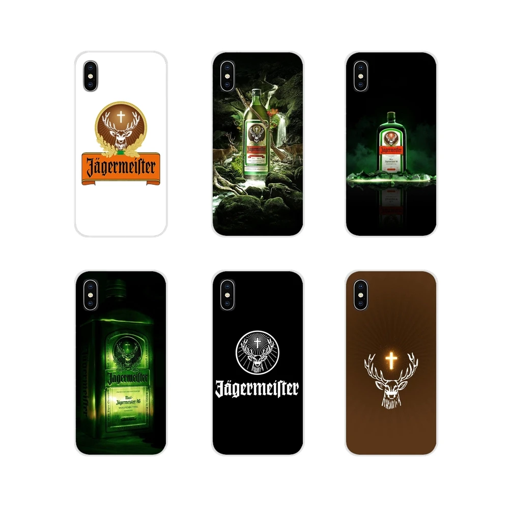 Прозрачный чехол из ТПУ крутой арт Логотип ЕГЕРМЕЙСТЕР для Samsung Galaxy S3 S4 S5 Mini S6 S7 Edge