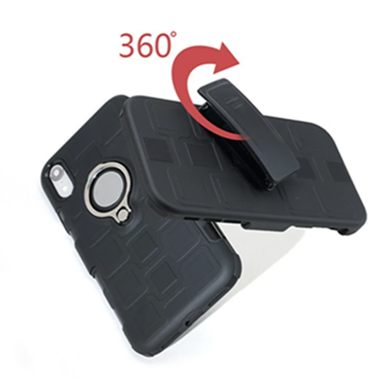 Чехол для телефона с магнитным кольцом и подставкой противоударный чехол iPhone X XS