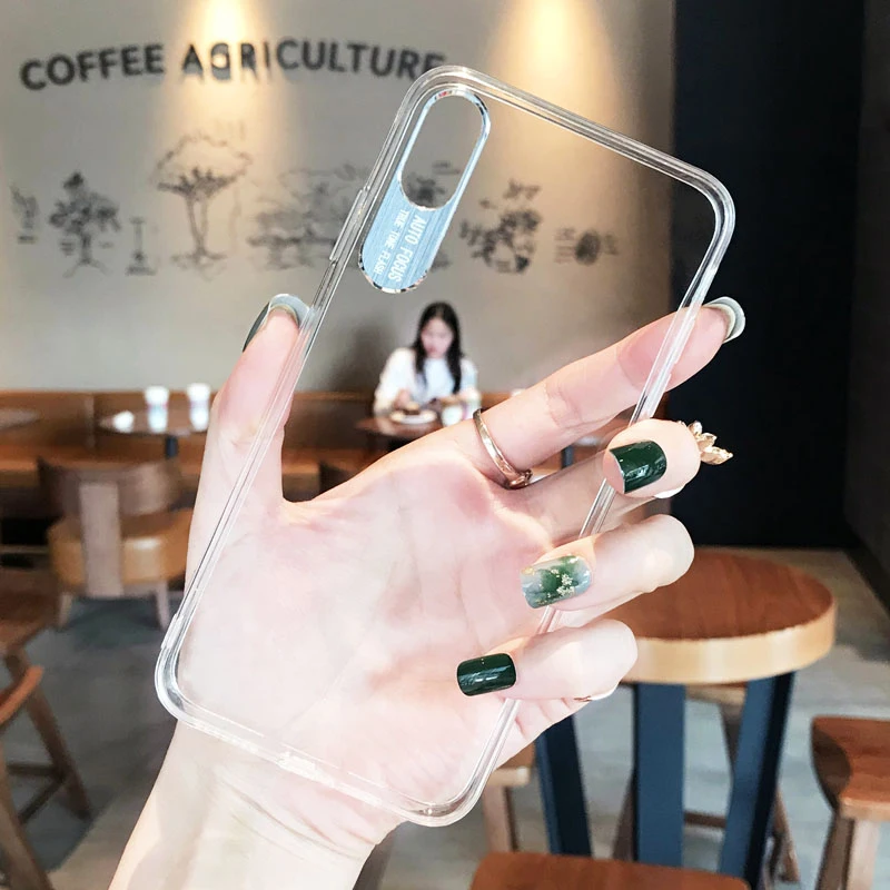Роскошный чехол для iPhone X XS Max 8 7 6 s Plus Capinhas ультра тонкий жесткий пластиковый