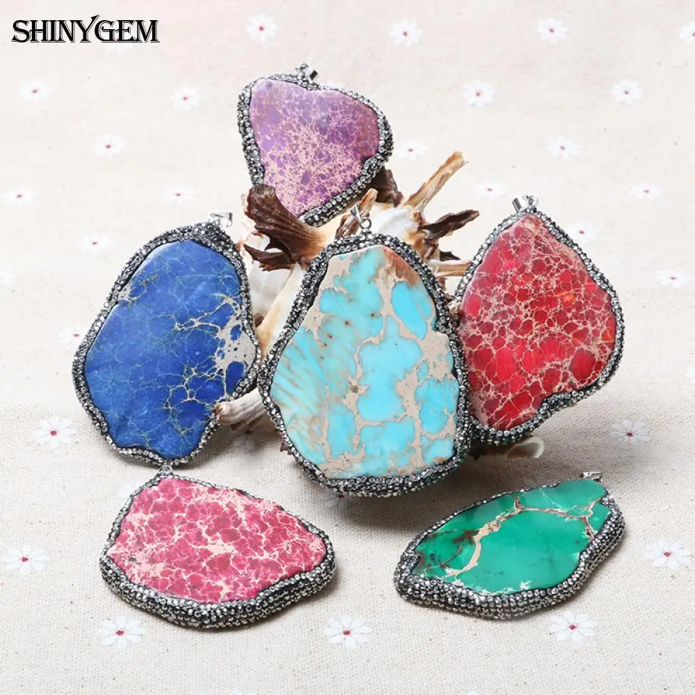 ShinyGem 5 шт. оптовая продажа необычных разноцветных природных морских осадочных