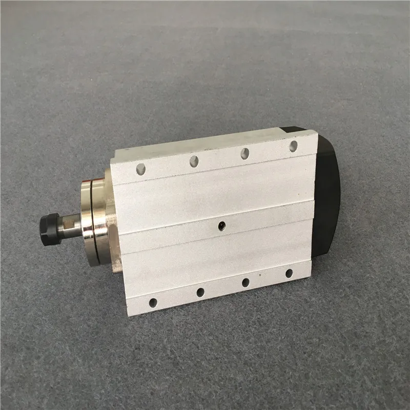 220 в CNC 800 квт ER11 квадратный шпиндельный двигатель вт с воздушным охлаждением для