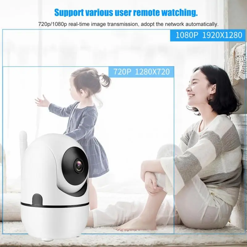 720P 1080 Беспроводной IP камера Wi Fi Камера Видеоняни и радионяни 1.0MP H.264 безопасности