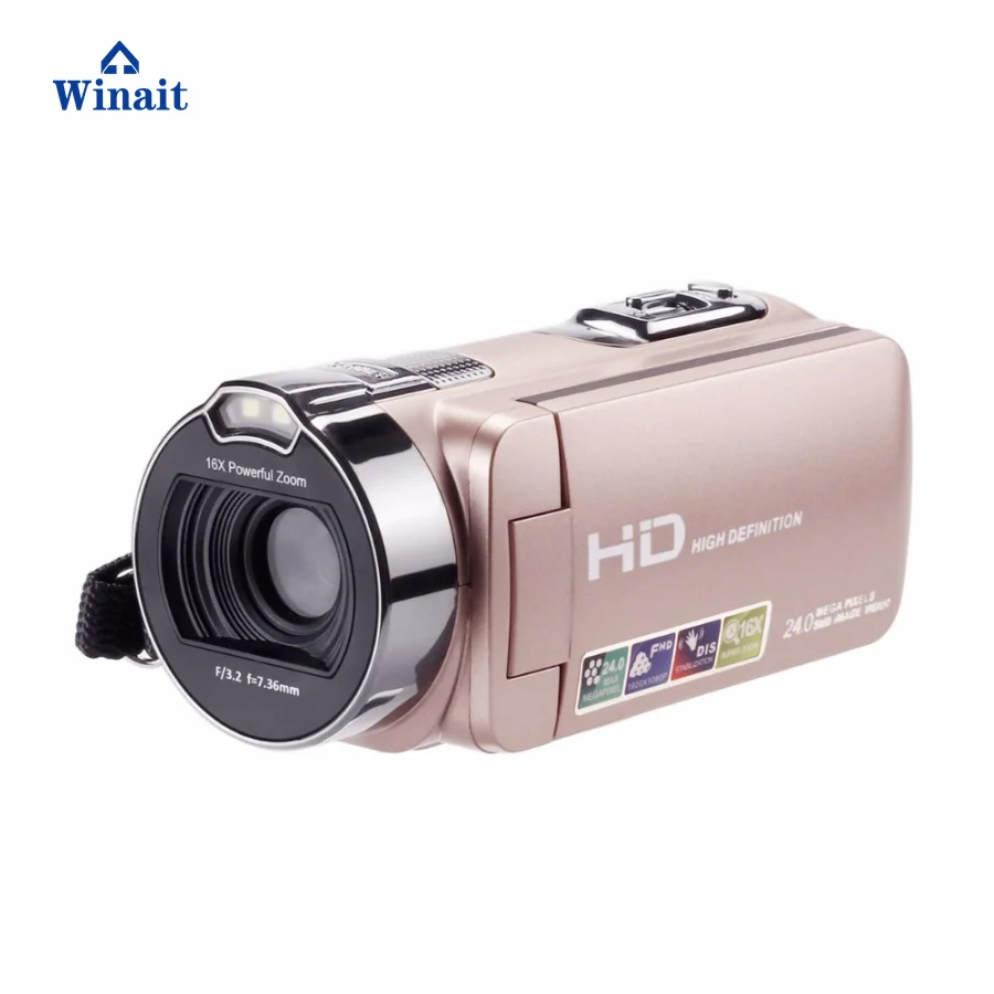 Лидер продаж цифровая видеокамера Winait 1080p профессиональная камера|Любительские
