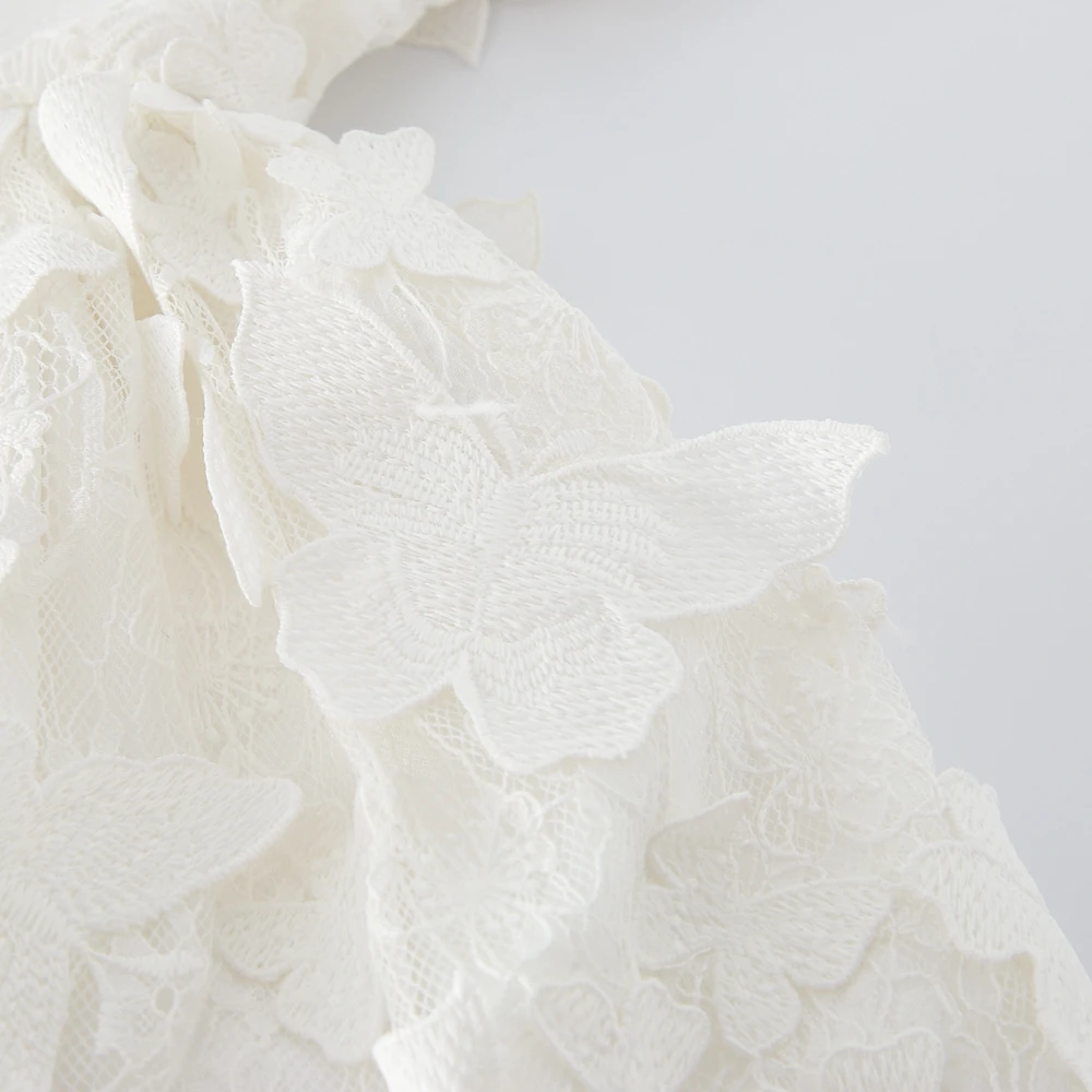 My Little One 2019 Summer Wholesale Clothing Rococo Butterfly Ball Gown Luxury Girl Lace Dress | Детская одежда и обувь