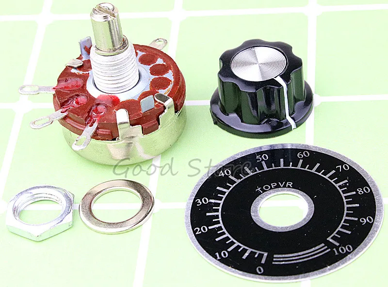 5 шт. WTH118 2 Вт WTH(118) DIY Kit запчасти 1A потенциометр 1K K 4 7 10K 22K 47K 100K 470K 1M|Индукторы| |