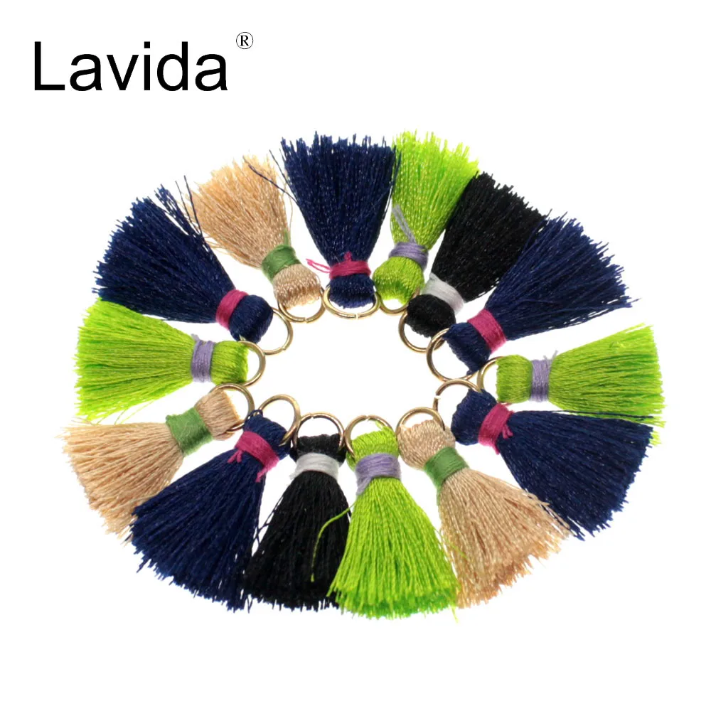 

Lavida H21 мини кисточки/шелковые кисточки/DIY браслет ожерелье Одежда Обувь Сумка Подвески материалы/ювелирные аксессуары/10 шт.