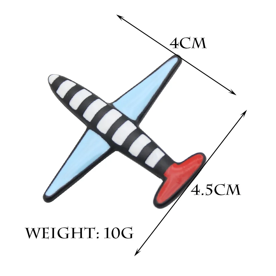 2016 трендовые броши в виде самолета для женщин лаковые черные полоску с зебрами