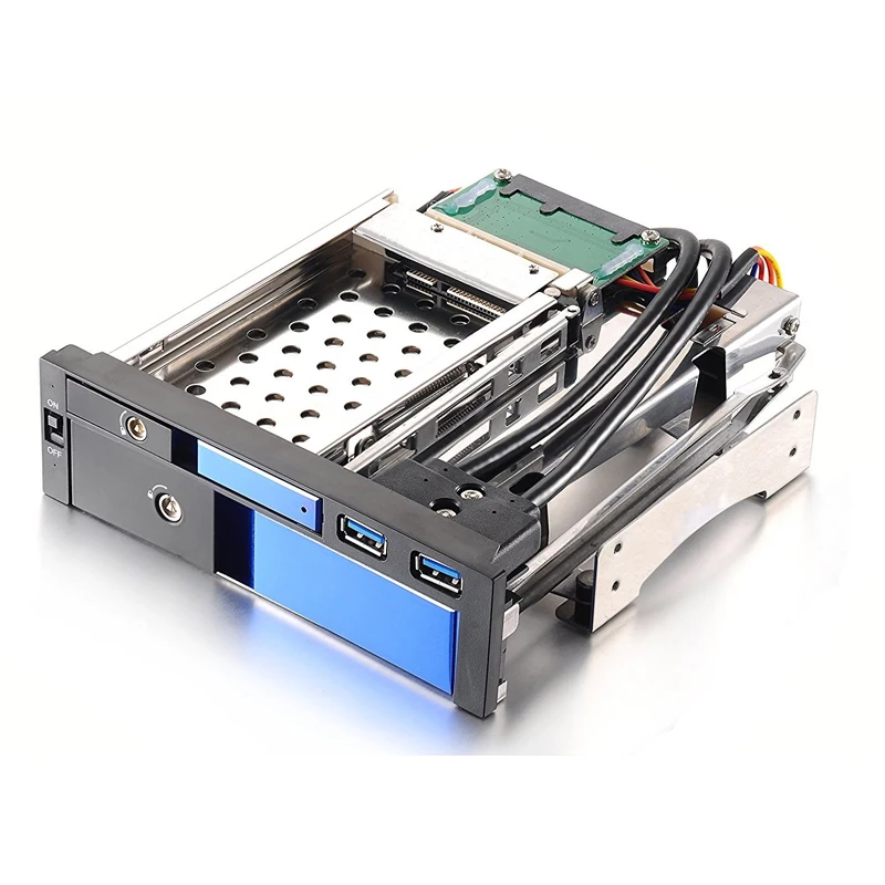 Uneatop 2 5 + 3 двойной отсек алюминиевый SATA диск caddy горячий обмен на 25 дюйма Optibay hdd