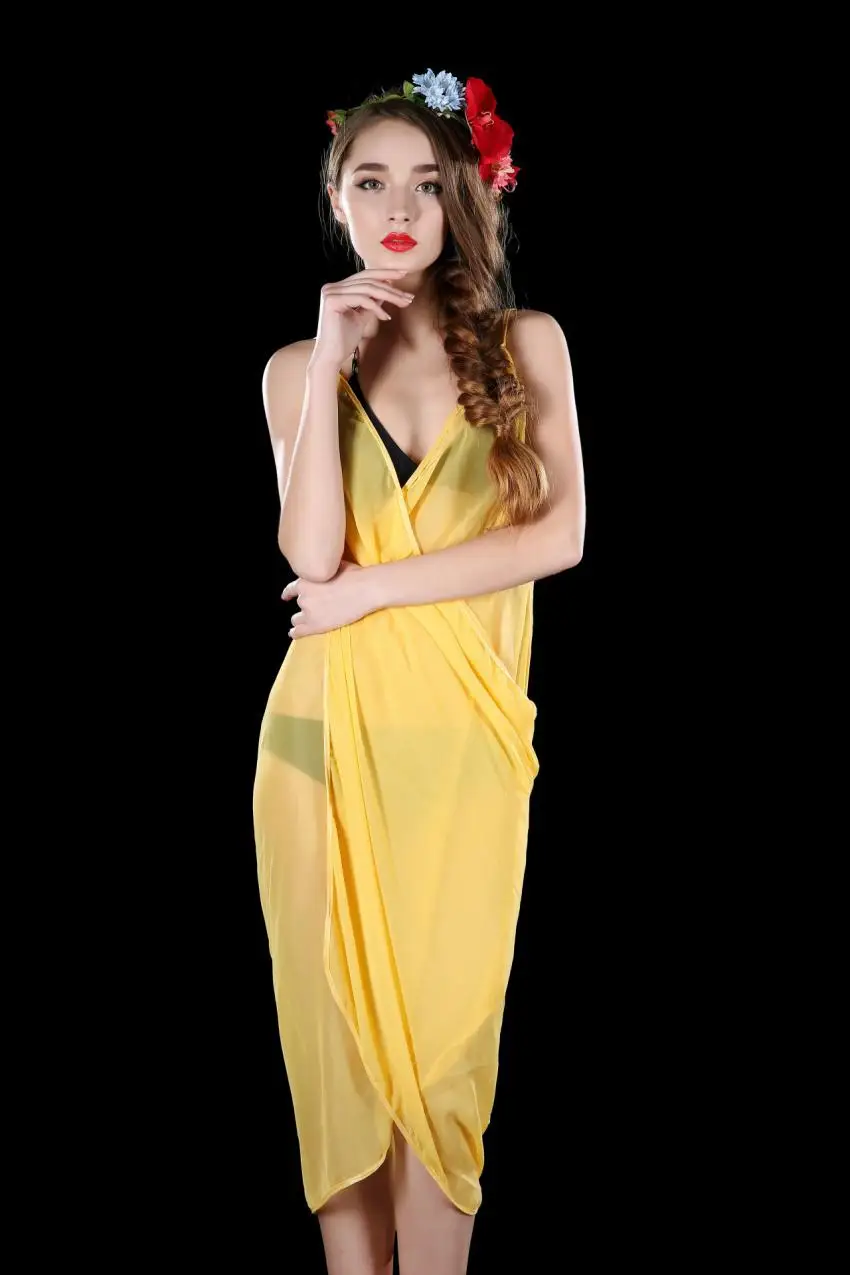 Новинка 2018 горячая Распродажа Пляжное Платье для морского курорта сексуальное