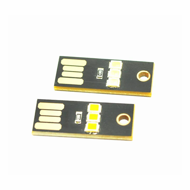 1PC Mini ultra small ultra-thin mobile power usb light led USB camping 3LED computer night | Электроника