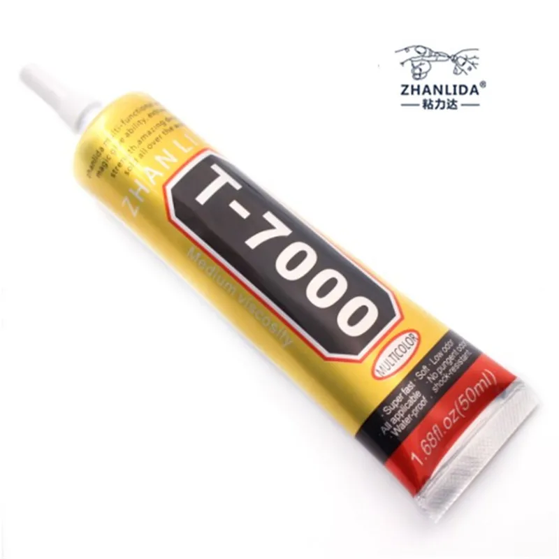 50 мл T 7000 более мощный новый клей на основе эпоксидной смолы T7000 черный жидкий
