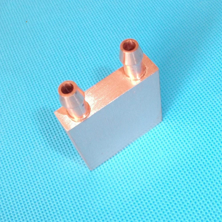 Блок водяного охлаждения T2Copper 40*40 мм для графического процессора радиатора блок