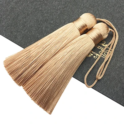 GUFEATHER L76/8 см/Кисточка/Аксессуары для ювелирных изделий/фурнитура для ювелирных изделий/шелковая кисточка/diy Аксессуары/Изготовление ювелирных изделий/DIY/2 ПК пакет - Цвет: L7615