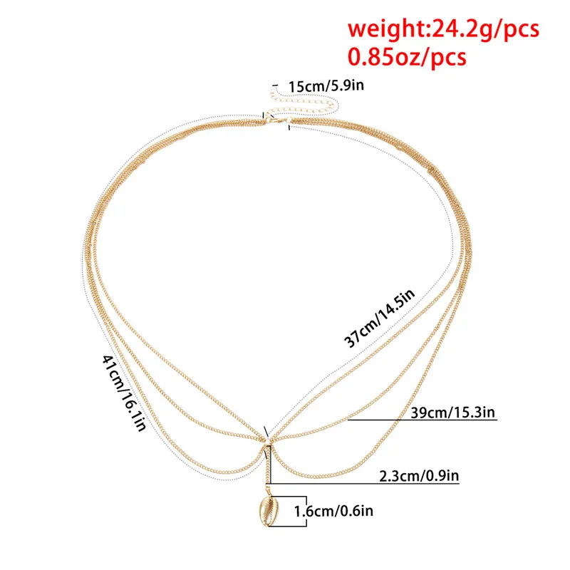 Колокольчик Коми Женская цепочка на талию золотого цвета сексуальный