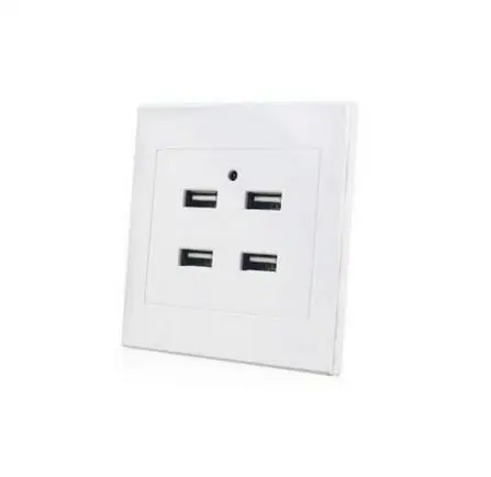 110 v-250 V USB настенная розетка электрические настенные Зарядное устройство док-станции разъем постоянного тока 2/3/4/6 портов USB 5V 3.1A Мощность адаптер штепсельной вилки