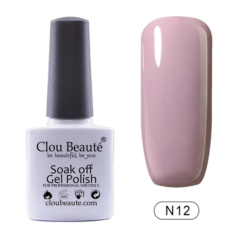 N12 Clou Beaute основа и верхнее покрытие 10 мл УФ гель лак для ногтей прозрачный впитывающий праймер Гель-лак для нейл-арта Маникюр TBB01 - Цвет: N12