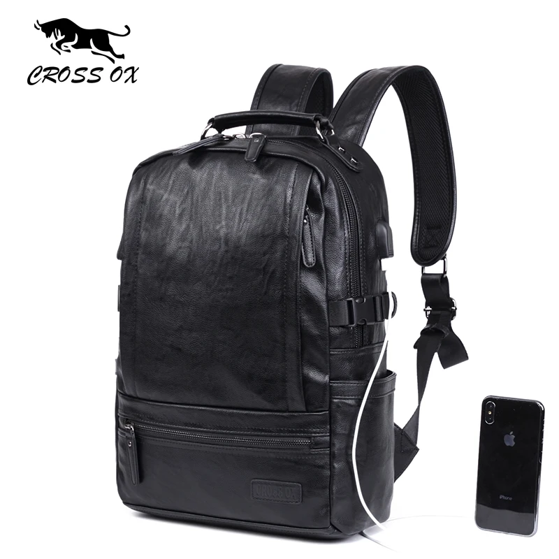 CROSS OX Новинка элегантный дизайн рюкзак школьный для подростков Модные Плечи