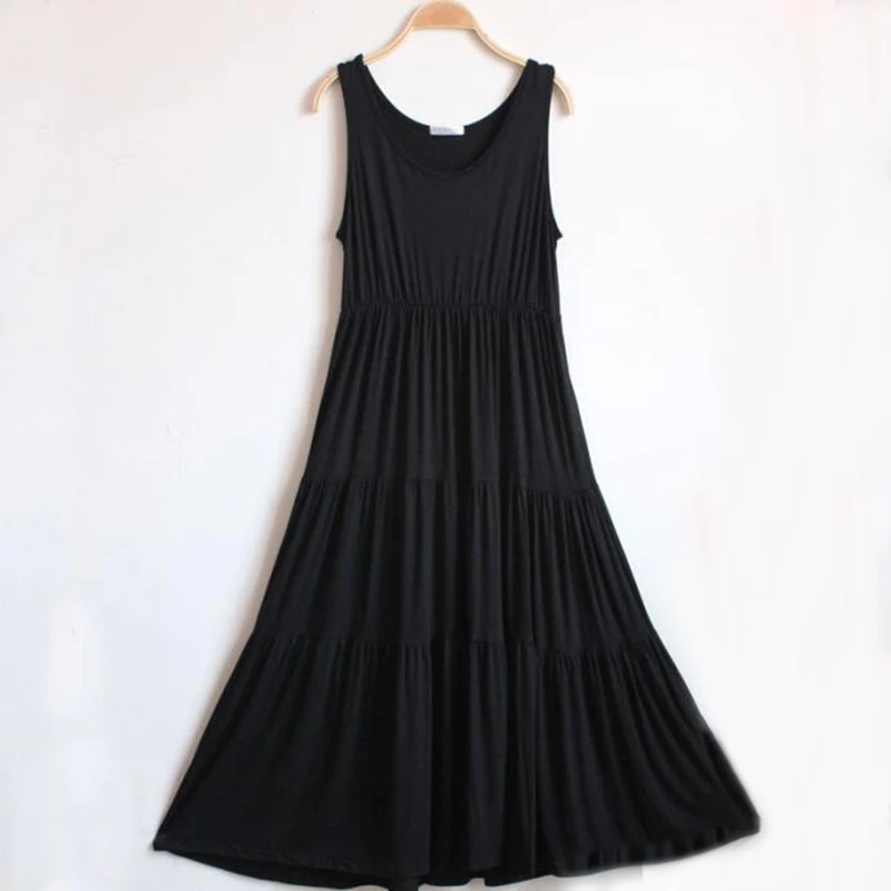 Новинка 2018 летнее стильное платье женские элегантные платья макси без рукавов
