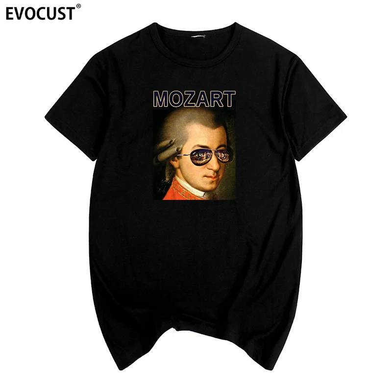 

Mozart classical music funny men t shirt women T-shirt