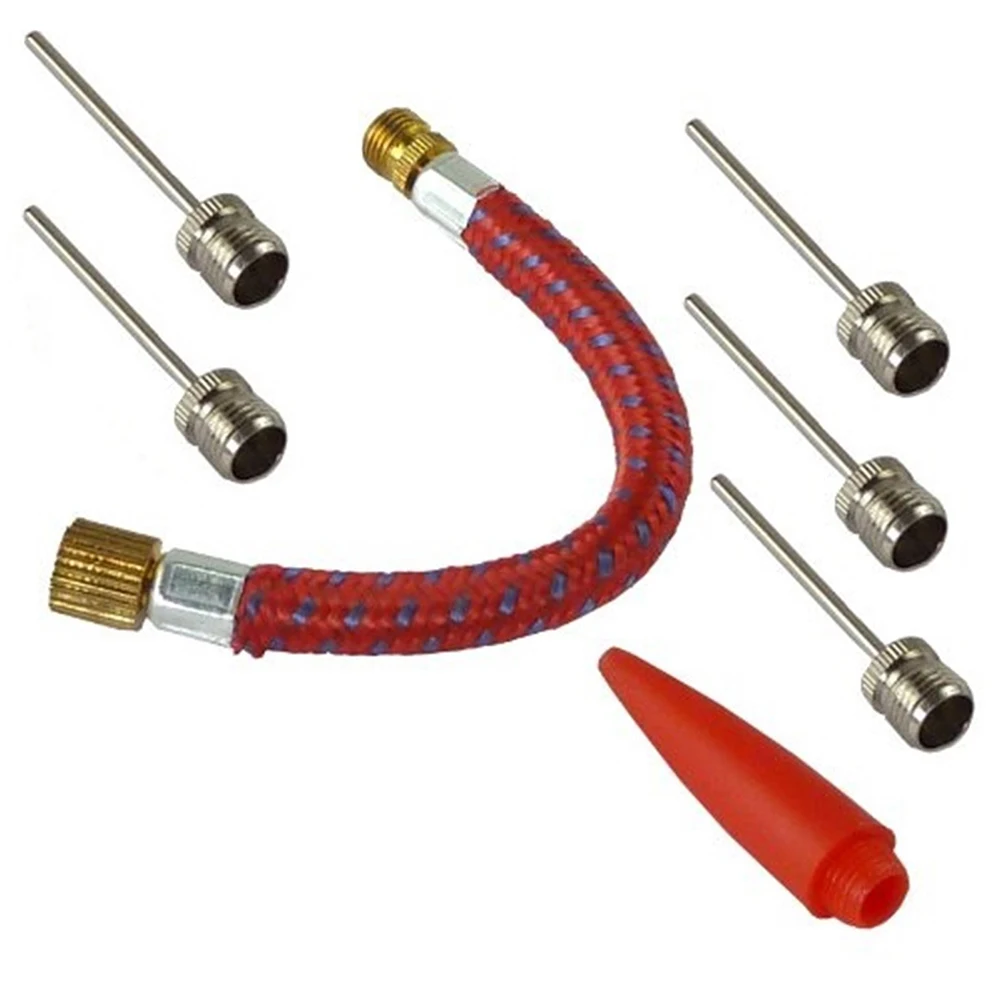 7 шт./лот спортивный мяч баскетбол футбол нержавеющая игла для воздушного насоса