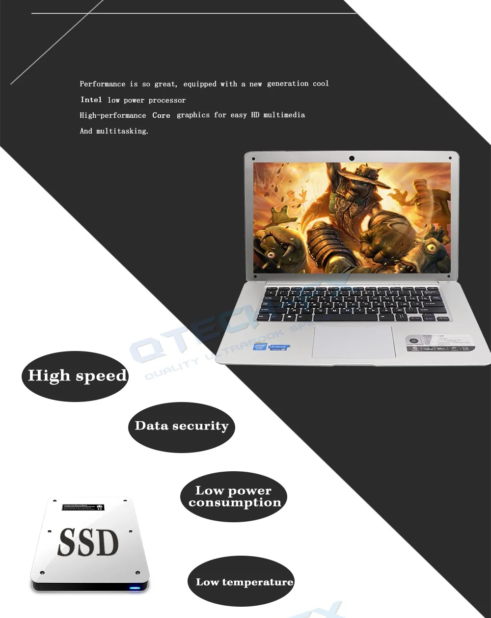 1" ноутбук SSD 512 ГБ/256 ГБ ОЗУ 8 Гб быстрый процессор Intel 4 ядра Windows 10 UItraBook бизнес арабский AZERTY Испанский Русский Клавиатура