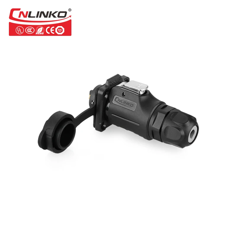 Cnlinko M16 10A 3pin разъем питания электрической соединение с водонепроницаемым IP65 Золота провода Промышленные разъем