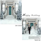 Виниловый фон для фотосъемки с изображением рождественской елки для свадебной снежной фотосъемки из полиэстера CM5890