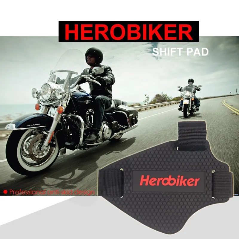HEROBIKER мото обувь для верховой езды шестерни сдвиг Pad мотоциклетные гоночные ботинки съемное Защитное снаряжение охранники Scuff Mark Защитная крышка