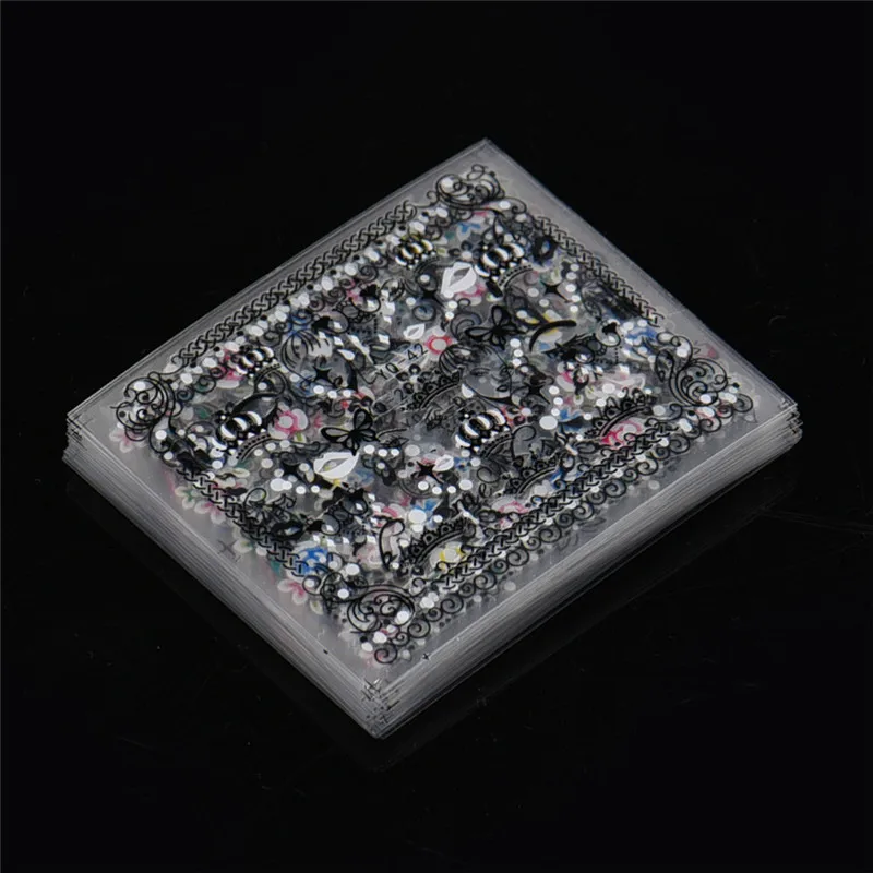 Модные грильские 50 листов наклейки для ногтей Переводные 3D Дизайн Маникюр Советы