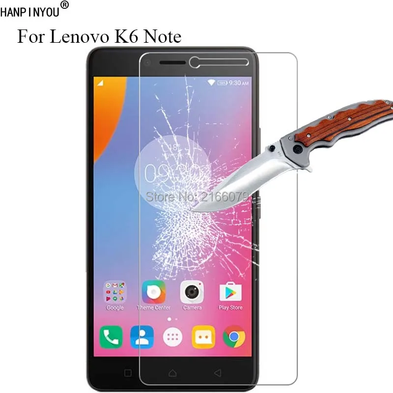 Новая защитная пленка из закаленного стекла 9H 2.5D для Lenovo K6 Note K6note/K6 Plus + 5 &quot+