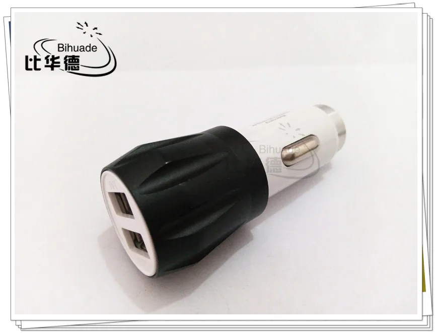 Новое поступление автомобильное зарядное устройство BIHUADE Внешнее с 2 USB