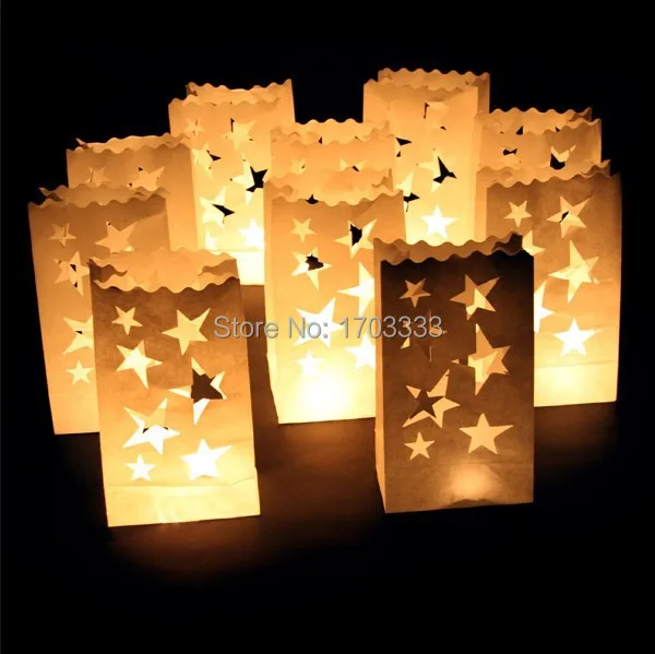 

Candle Bags for wedding/birthday/party/christmas/ valentine's day,Luminary candle bags