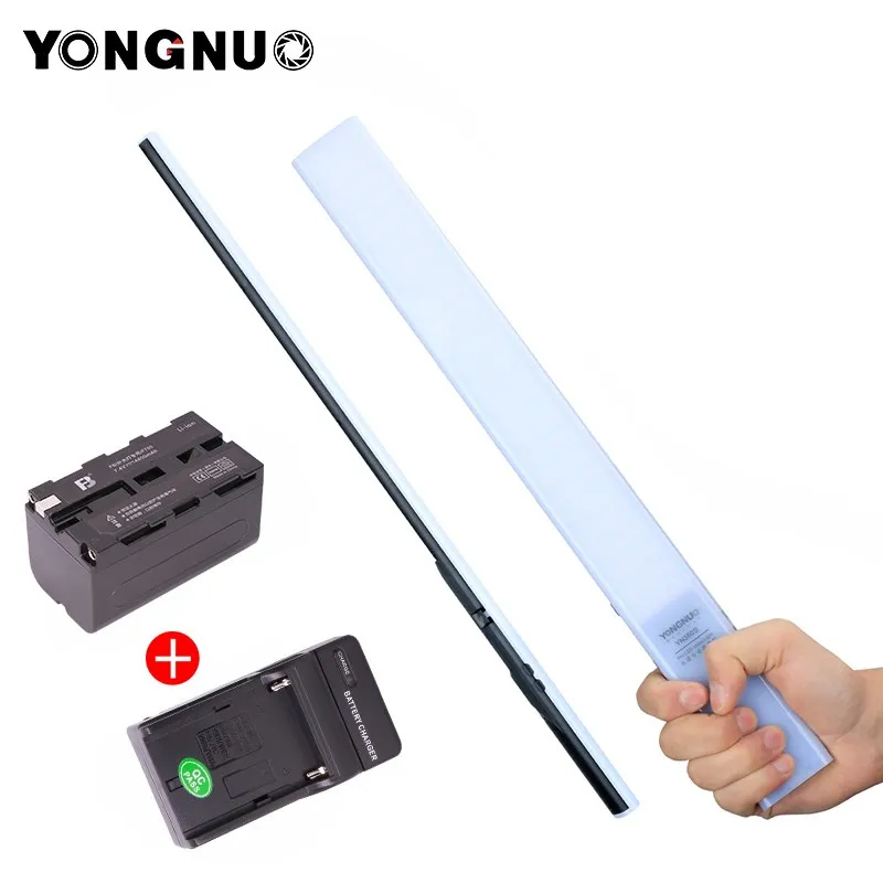 YONGNUO YN360 YN360S 3200 k-5500 k ручной светодиодный светильник для видеосъемки с управлением через приложение для телефона светодиодный светильник ing Stick+ аккумулятор для свадебной обуви