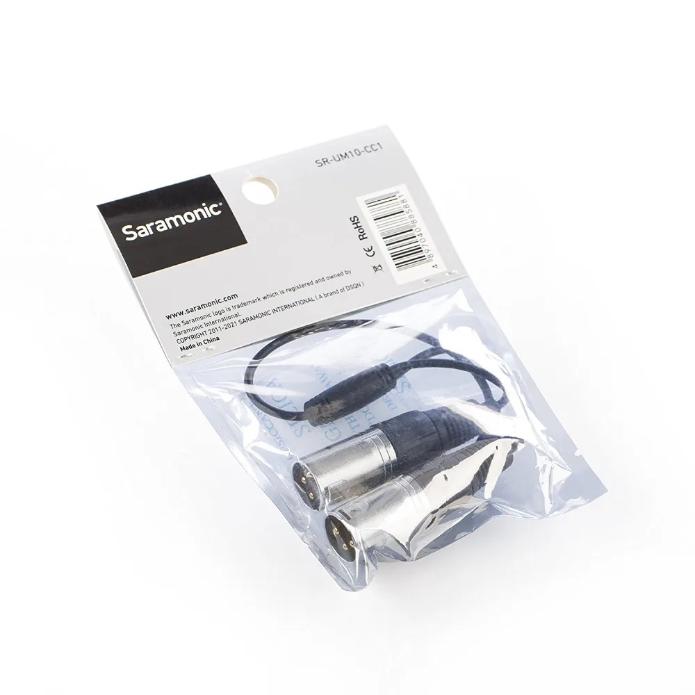 Saramonic sr um10 cc1 двойной XLR Выход Соединительный кабель для saramonic lavmic uwmic9 uwmic10 и uwmic15