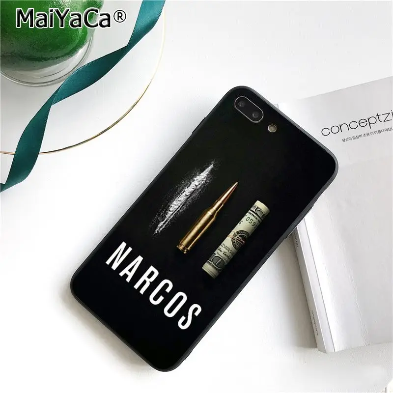 MaiYaCa Narcos ТВ серии Пабло Эскобар чехол для телефона с рисунком для iphone 11 Pro 11Pro MAX 8 7 6 6S Plus X XS MAX 5 5S SE XR